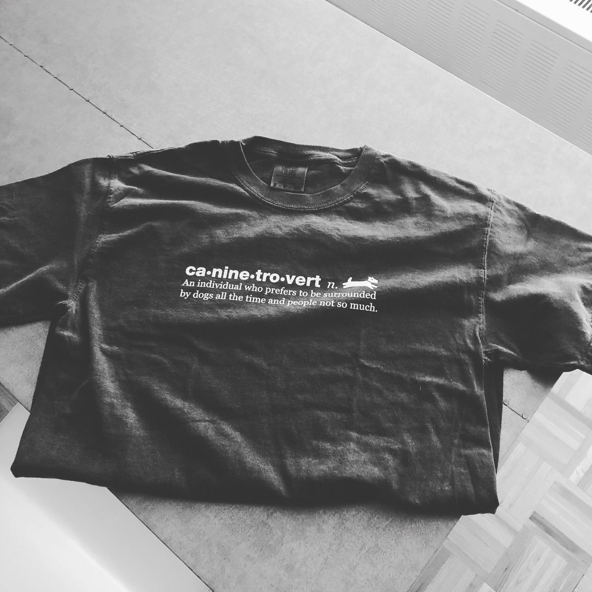 hmurphywalker's tweet image. My friends know me well @LaurenYost 😁🐶 #caninetrovert #ilovemydogs