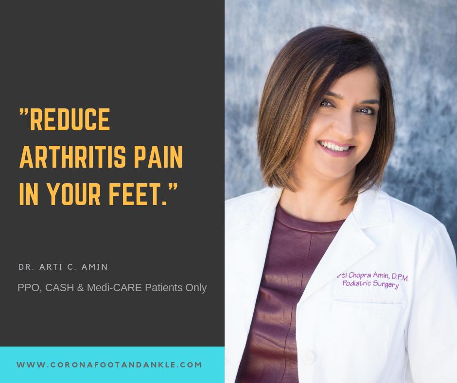 Make an appointment today with Corona Foot & Ankle Group. 
CALL (951) 444- 5327

ed.gr/bsx1k
#footarthritis #pain