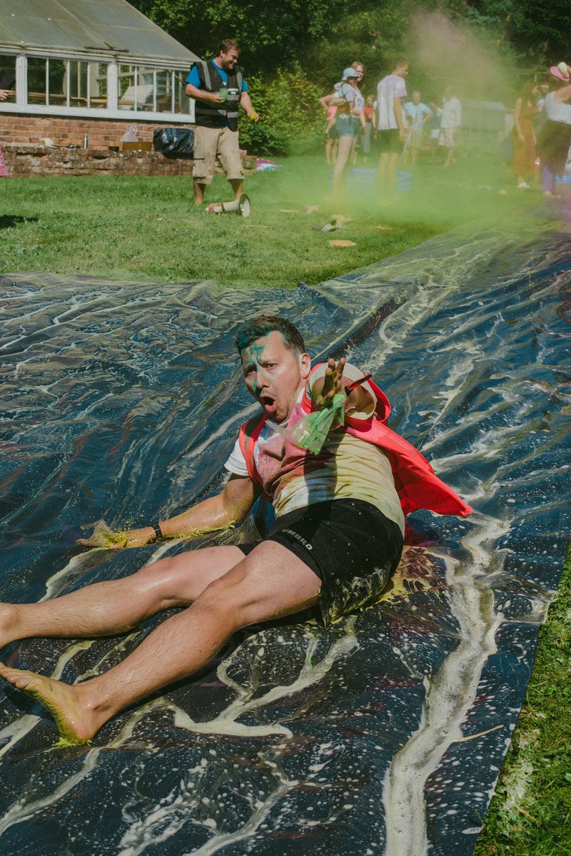 _FamilyFest's tweet image. It’s been a fun packed afternoon here at Family Fest! We’ve had circus fun, a paint party and an absolutely fantastic slip n slide!