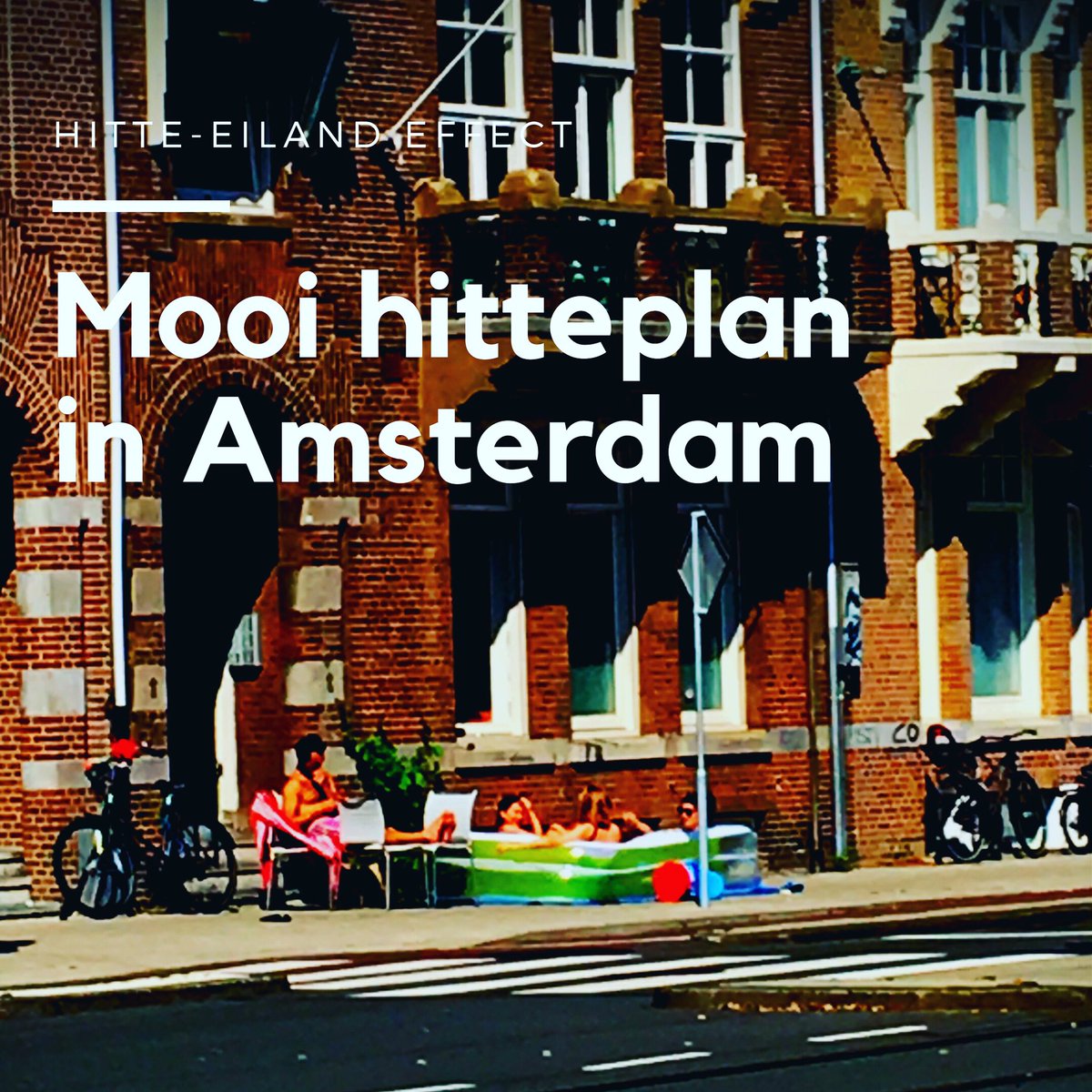 groeneloket's tweet photo. De stranden zaten ramvol aan de costa del NL. Tijd voor een andere oplossing dacht ze in Amsterdam. #hittestress #hitteplan #hitteeilandeffect #verstedelijking #klimaatadaptievestad @AmsterdamNL https://t.co/iD2vx83Ecf