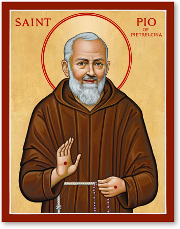 SPKokomo's tweet photo. St. Pio Pray for us! https://t.co/jy7x6ZGeJs