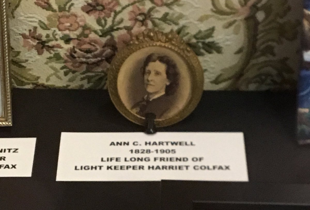 Fucking mute me right now cause the only thing I’m going to be talking about for the next billion years is my new favorite person: queer 19th lighthouse keeper Harriet Colfax who lived with HER DEAR LIFELONG FRIEND in Michigan City Lighthouse for 43 years. Talk about goals