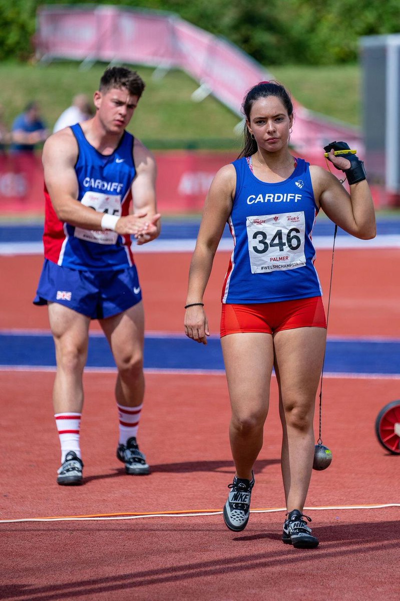 A_M_Palm's tweet photo. 2019 Track &amp; Field season closes for ⁦@jac_palm⁩ and ⁦@ffion_palm⁩ great to reflect on their year. Jac breaking through 70m and completing his Msc, Ffion smashing her first year ⁦@cardiffuni⁩ and personal best in the hammer. Time to rest and plan for the winter. https://t.co/tHvouw6Ie4