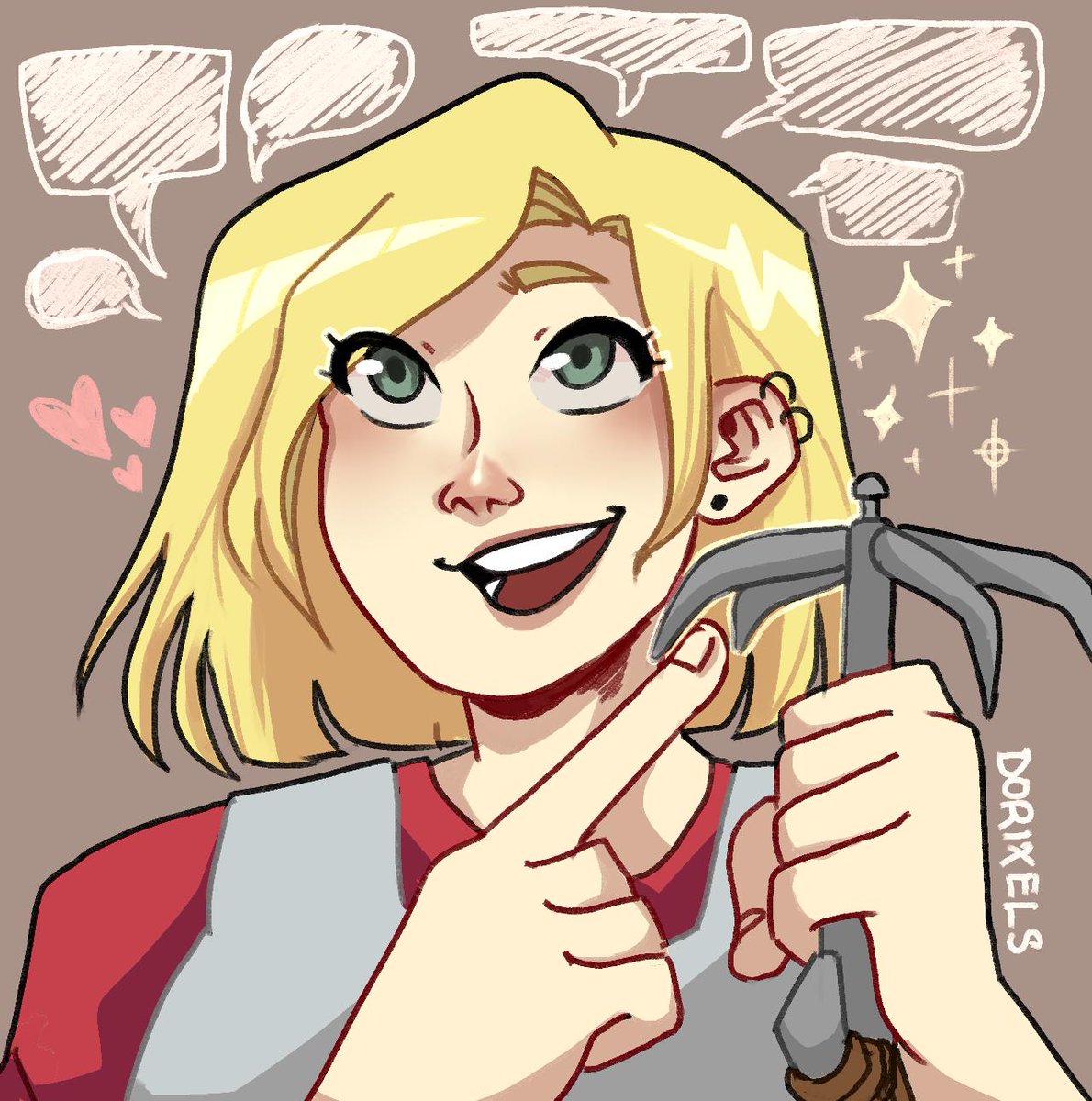 Dorixels's tweet photo. I haven't drawn my tf2 10th class in a while so here's hook being cute in scout's eyes uwu

#tf2 #tf2oc #teamfortress2 #ocxcanon #dazesocs https://t.co/CKPSvNzCX2