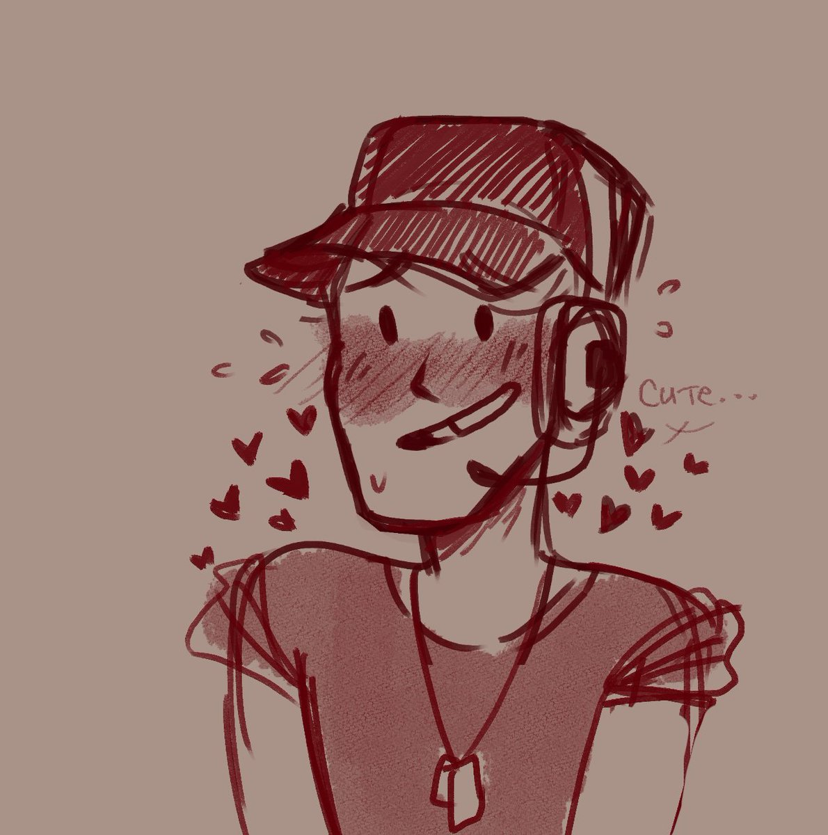 Dorixels's tweet photo. I haven't drawn my tf2 10th class in a while so here's hook being cute in scout's eyes uwu

#tf2 #tf2oc #teamfortress2 #ocxcanon #dazesocs https://t.co/CKPSvNzCX2