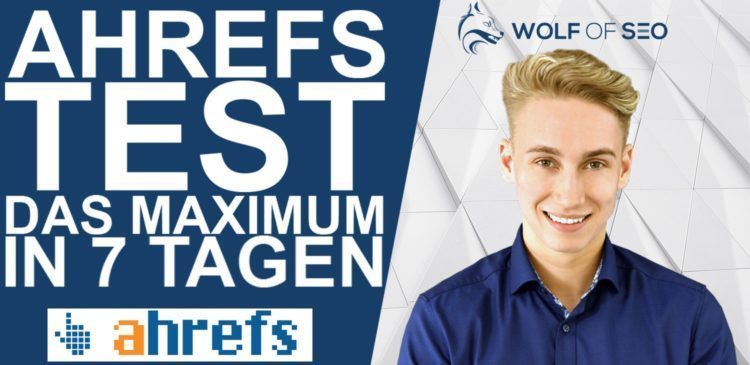 wolf_of_seo's tweet photo. AHREFS TEST: Wie du in 7 Tagen Testzeitraum das Maximum rausholst
https://t.co/tQifpDsroO https://t.co/kemo6RJd42