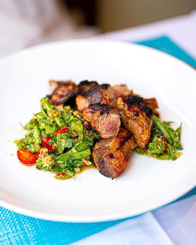 Pesce_DC's tweet photo. We cook up a few things besides seafood every now and then🙃 Give our Grilled Spare Ribs and Long Bean Salad a try. It’s served Laotian style w/ Laotian Red Chili Peppers. Don’t forget to make your reservation today! https://t.co/mQsOIpdI4u https://t.co/TiTCW6SJni