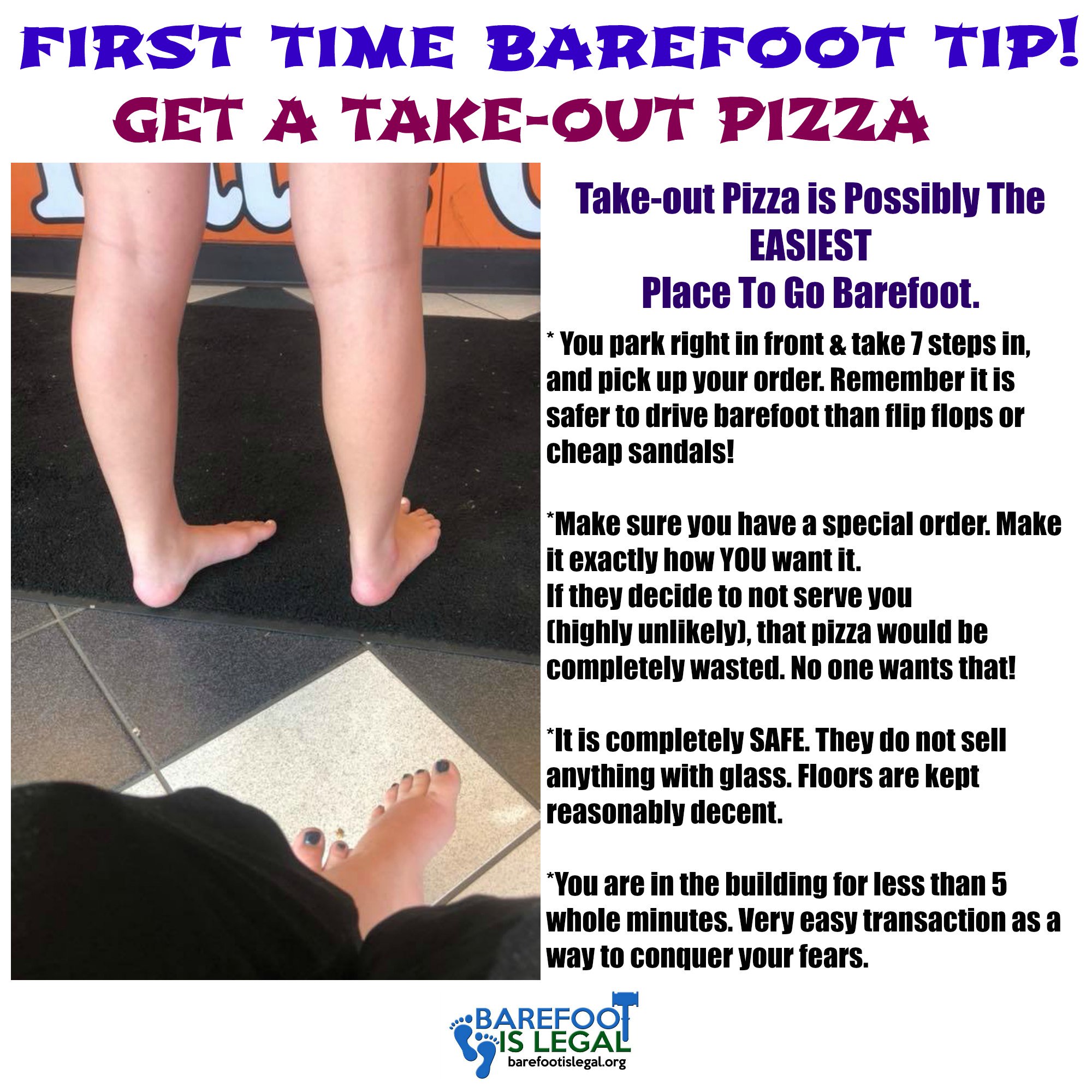 Barefoot sandals in public sale