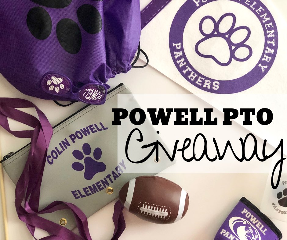 Powell membership giveaway 
3 chances to win!!!  Not a member? You still have time to join!
powellpto.com
Deadline 8/31 drawing 9/2 
Prizes will be delivered to students that day! ⁦<a href="/PowellCISD/">Powell Elementary, Conroe ISD</a>⁩