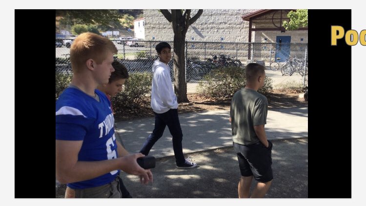historysandoval's tweet photo. @teachermike72 @creativeedtech does what he calls Poscast Walkabouts. His students download the podcast on their phones and they go for a walk outside. Ss who didn’t download it walk with him and he has a rolling Bluetooth stereo. Here is his preso from #CCSS18 https://t.co/xbRcZmbMxL https://t.co/Fctp2kZHlS