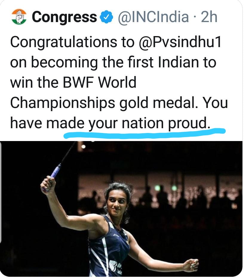 MujawadiaPramod's tweet photo. @INCIndia 
@NamitChoudhary2 
@BJP4India 
@Pvsindhu1 
@akashvanisports 
@BadmintonTalk 
@SrBachchan 
@TO_Deepak_2409 
@sudhirchaudhary 
@ManoharDapakara 
@NarendraKala3 
@vinodkala123 

लो साब #YourIndia https://t.co/X5mjJcGmuG