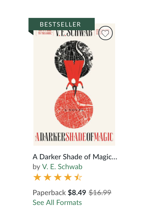 A DARKER SHADE OF MAGIC is part of <a href="/BNBuzz/">Barnes & Noble</a>'s #BookHaul! Which means it's a full 50% off. In case you needed an excuse.