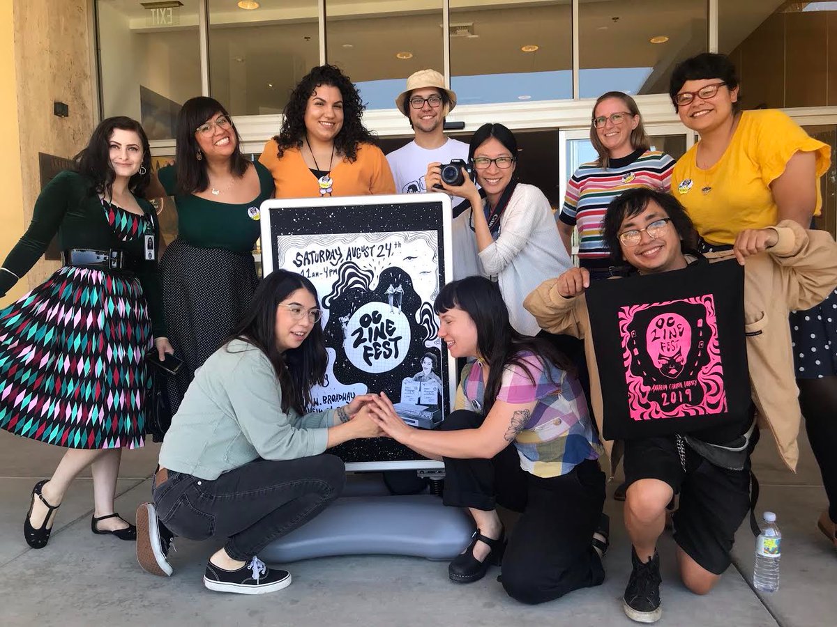DJZibaZ's tweet photo. .@OCZineFest at @Anaheim_Library success!! #OCZF19 https://t.co/efji0LGl7U