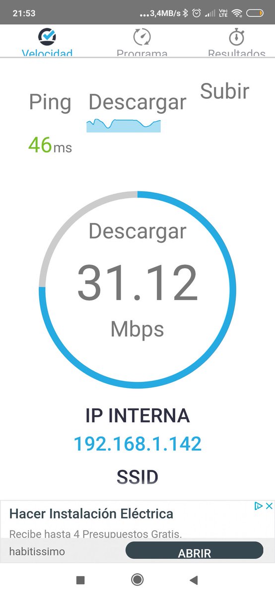 solismota's tweet photo. @miteleplus Test realizado https://t.co/bPLggiaYGg