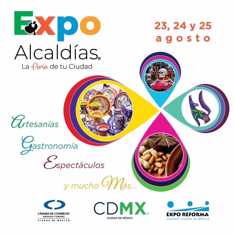ExpoAlcaldias's tweet photo. ¡Ya puedes llegar a #ExpoAlcaldías, #LaFeriaDeTuCiudad por Av. Morelos y Abraham González, ¡no te pierdas toda la diversidad que te ofrece la Ciudad de México! #VisitaCDMX #VisitMexicoCity @fmpt_cdmx @promocionCDMX @MexicoCityLive https://t.co/CEB32GFZ1w