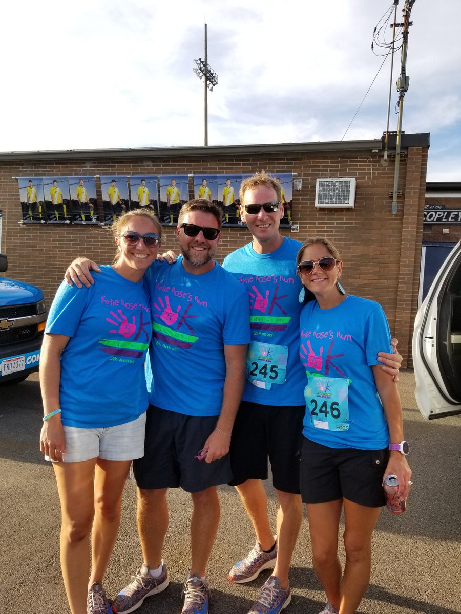 This day! Thank you always @kylierosesrun &amp; @projectoutrun for bringing so many together for such an important cause. You all are our constant inspiration &amp; such a blessing to this world. What a fun, fabulous run! #allthefeels #kylierosesrun #projectoutrun #imnotsickbutmyshoesare