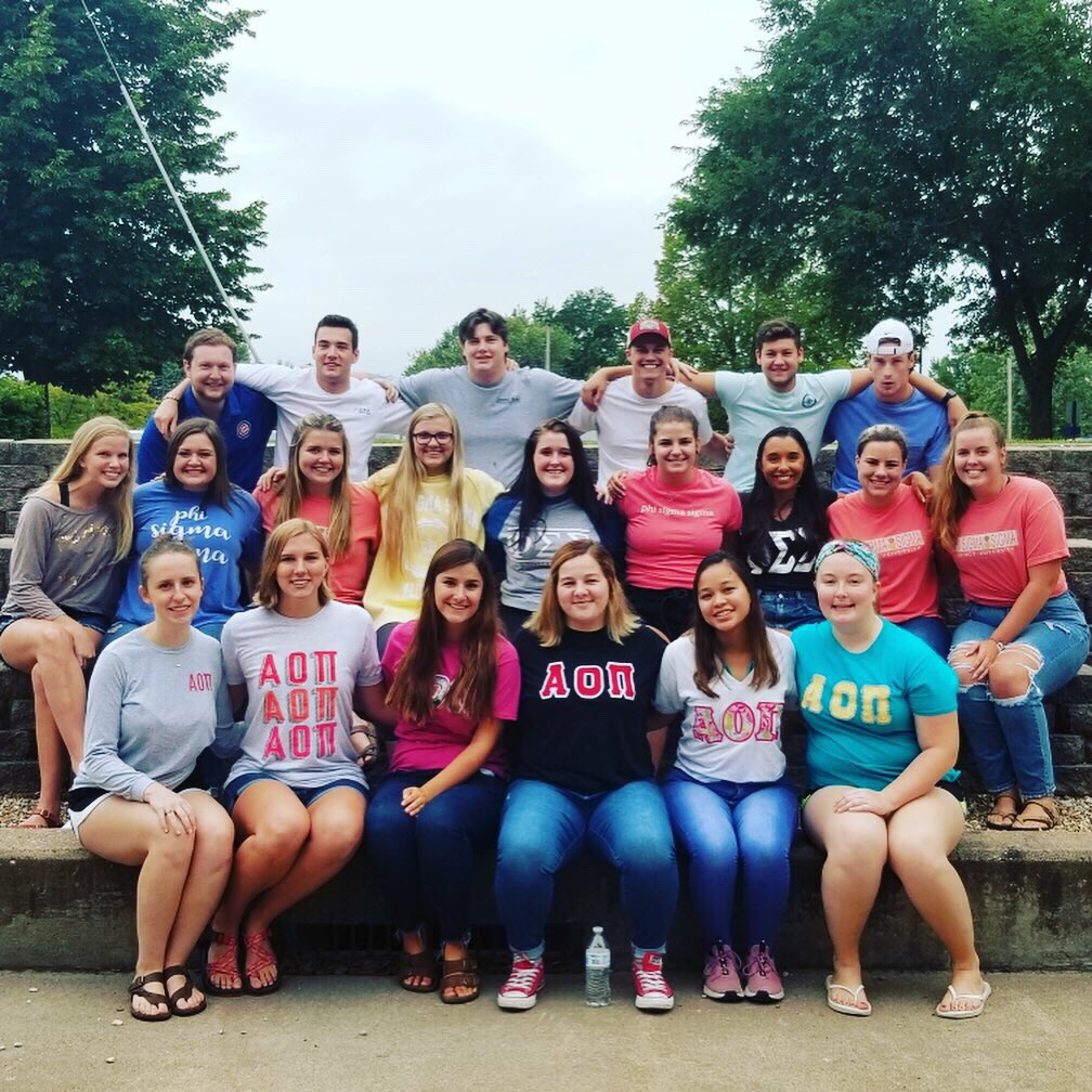 HawkQu's tweet photo. Great job today by our Greeks on camps! All Greek BBQ was a success. If your interested or even have more questions be sure to make contact with these students! https://t.co/V0WlYnLGSB