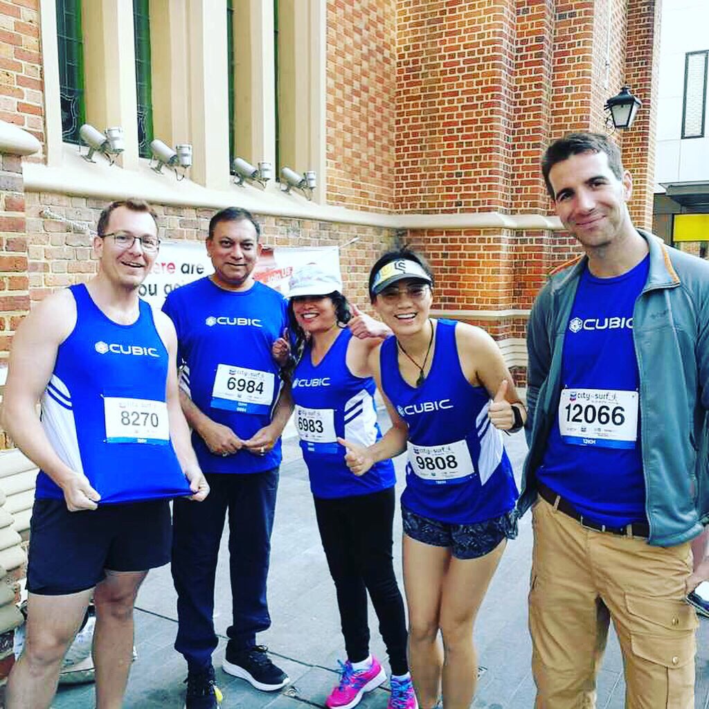 CubicCorp's tweet photo. #PerthCityToSurf // Great day, great event, great people! #wearecubic #cubelife #runningmotivation #runningteam #weloverunning https://t.co/4i8g622c7i