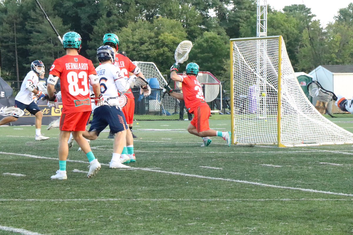 ggovel's tweet photo. Four pic sequence of @TomSchreiber26 scoring to put @PLLArchers up 3, sealing the win against @PLLWhipsnakes in @PremierLacrosse action at #PLLAlbany!!! https://t.co/JCm3OKC22P