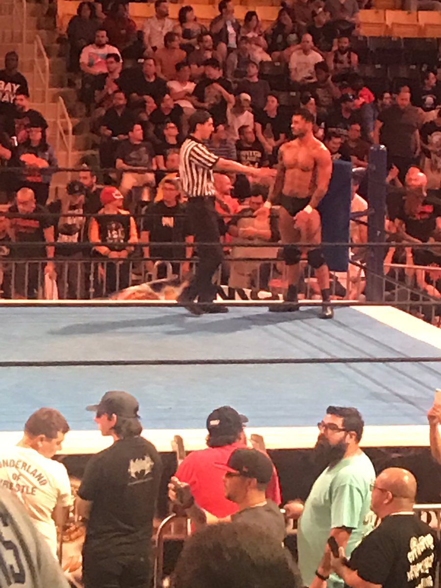 MakeMeAFan316's tweet photo. @Karl_Fredericks  in the house!!!

#SuperJCup #superjunior #newjapan #njpwworld #njpw #njpwdojo #njpwusa #bulletclub #bulletclub4life #bulletclubelite https://t.co/ltr1dpR63N