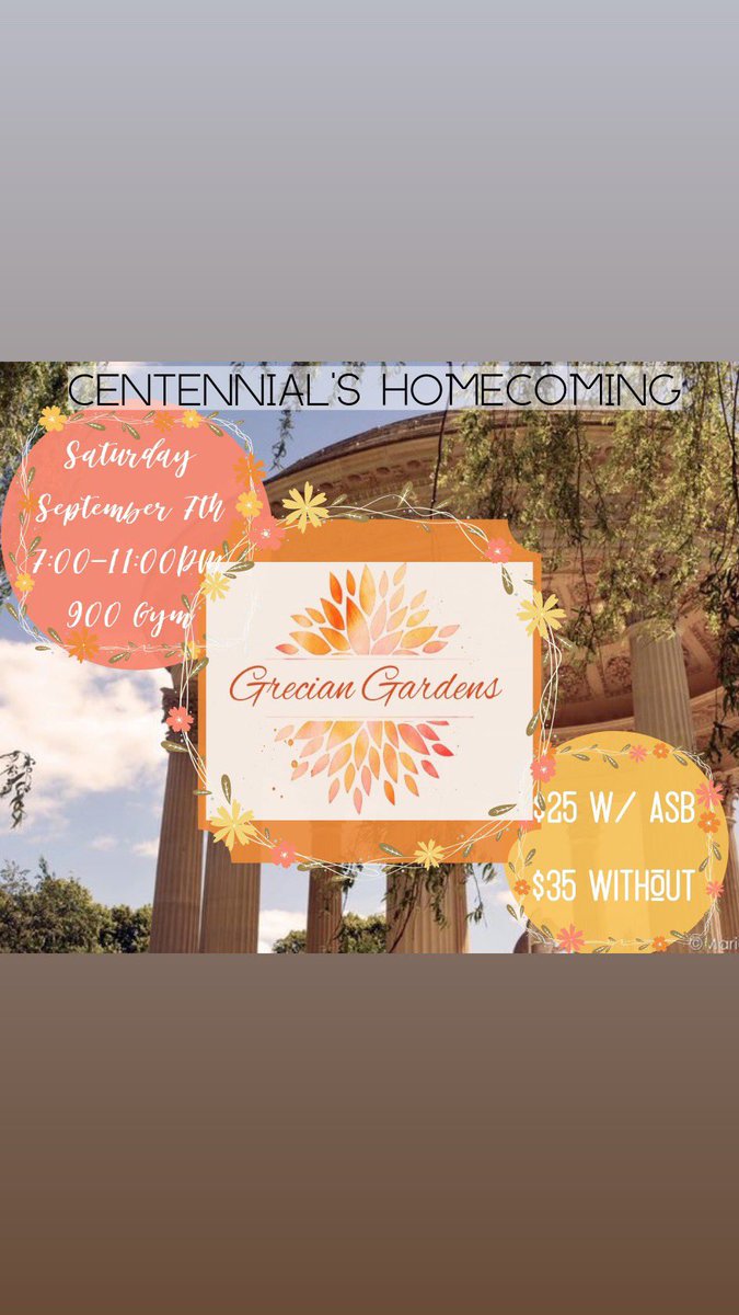 cehs2021's tweet photo. Hey JUNIORS make sure you get your homecoming ticket. Tickets are: $25 with ASB $35 without. Can’t wait to see you there JUNIORS🐾🐾🐾 https://t.co/9szgMpqS3d