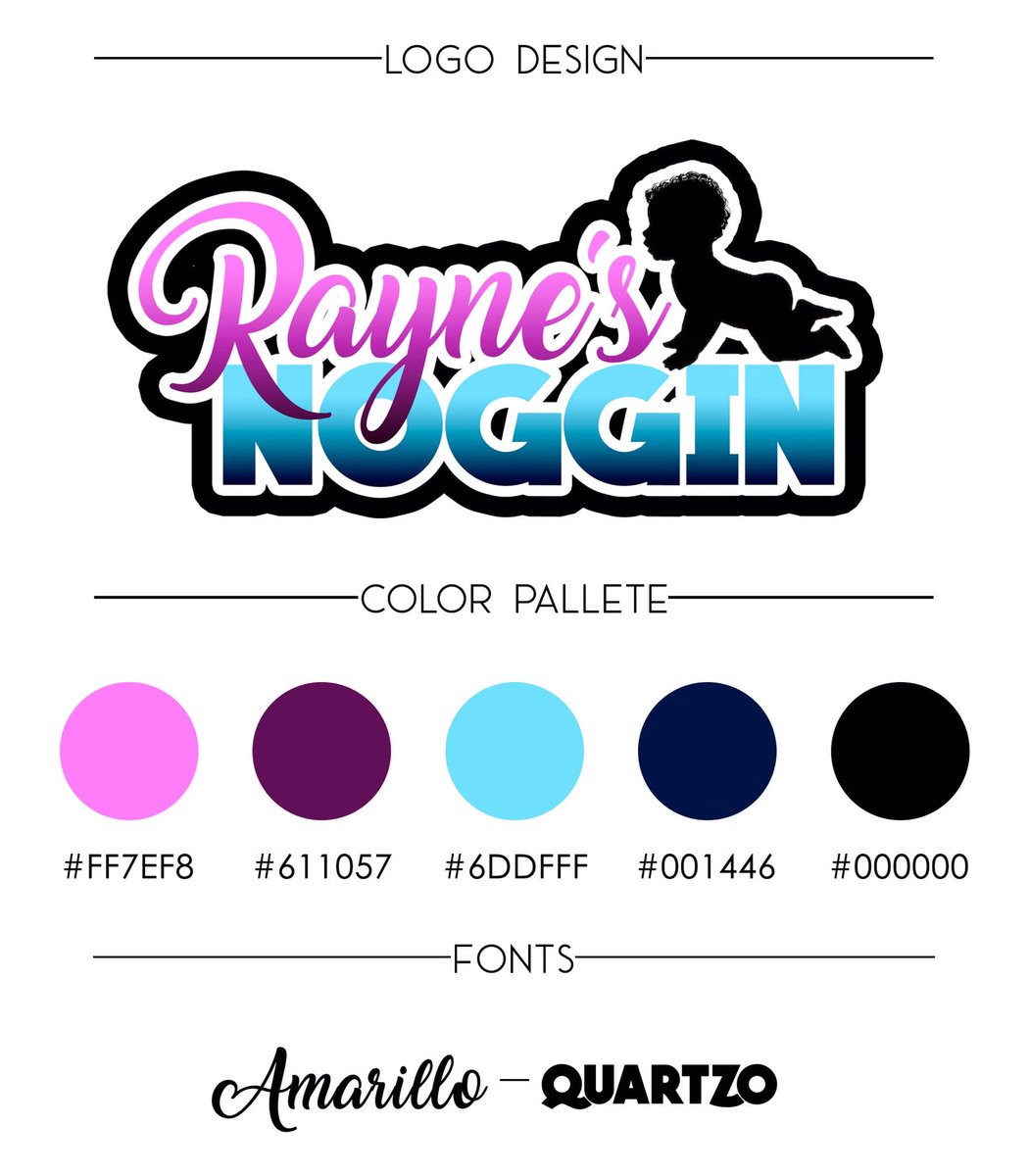 PhnyxSolutions's tweet photo. Rayne’s Noggin Logo Design #phnyx #LogoDesign #logostyleguide https://t.co/NmeOwTwBJM