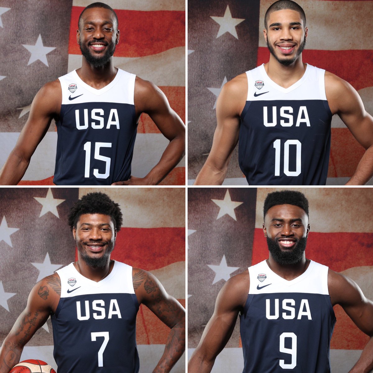 celtics's tweet image. It’s official 🇺🇸☘️

#TeamShamrock | #USAGotGame