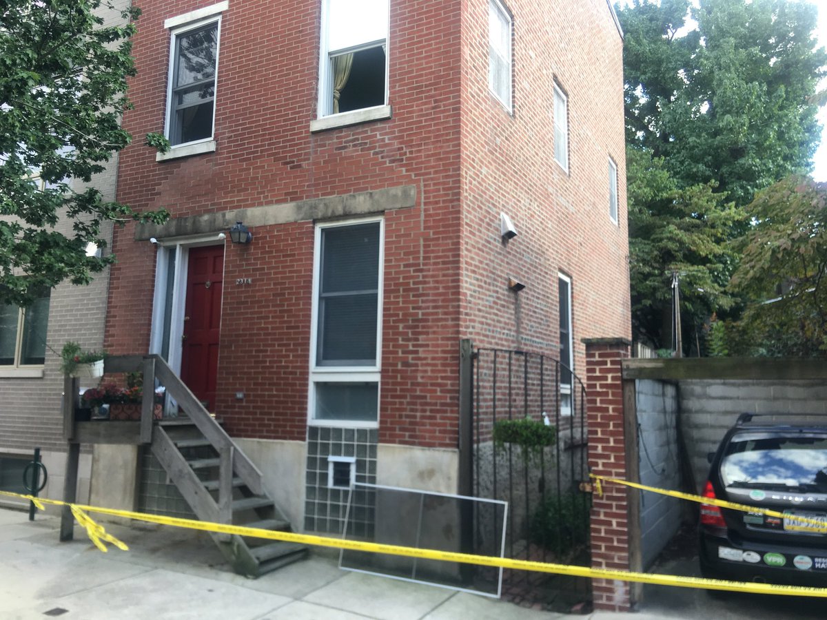 PatToddy's tweet photo. Five-year old boy is critically hurt after falling two stories from a bedroom window. Police are still on the scene here in the 23-hundred block of Naudain Street. https://t.co/77ccSyNFQ2