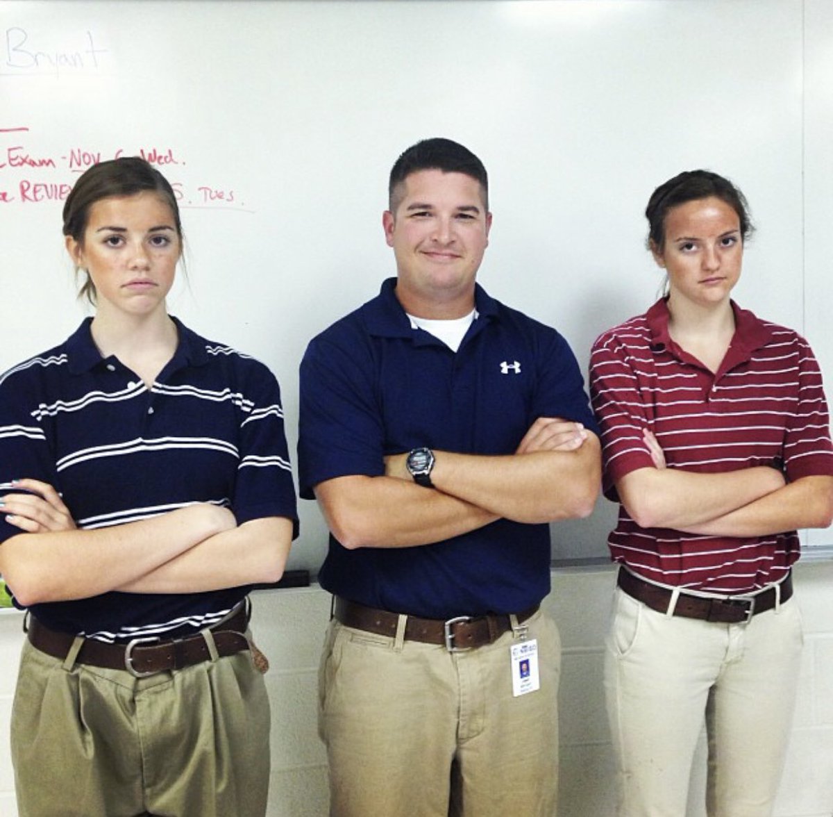 SwansonLiz08's tweet photo. @JimmyBryant @sam_rinard @hanwaggs This photo still makes me laugh! https://t.co/dyWOOc4cOo