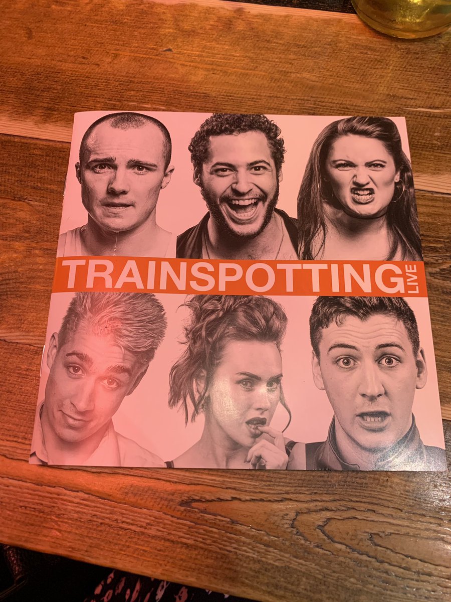 KaeElle1's tweet photo. @TrainspotLive was bloody brilliant!!!! If you want to see one more thing before the fringe ends go see this!!!!!!!!! Got covered in toilet water and saw lots of willies 😂 seriously, though, great acting and production!  #chooselife @RoDocherty https://t.co/oSC0gWwoM9
