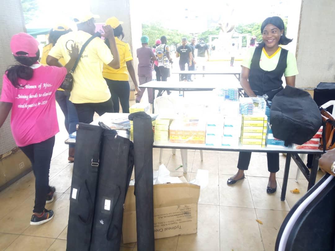 Behind the Scenes ...at SunTrust Bank Health Fair...
<a href="/SunTrustNG/">SunTrust Bank Nigeria Limited</a> #Family #HealthFair yesterday at Victoria Island Lagos.
<a href="/L_W_I/">LiveWell Initiative</a> <a href="/WIHA_NG/">WIHA</a> <a href="/WIHA_NG2/">#WIHA</a> 
#Wellness #Fitness #Fun #Health
Theme 'You have a Role to Play'
#HealthforAll 
#CORPORATEHEALTH 
#EmployeeEngagement
<a href="/CSOs4UHC/">CSEM (UHC2030 Civil Society Engagement Mechanism)</a>