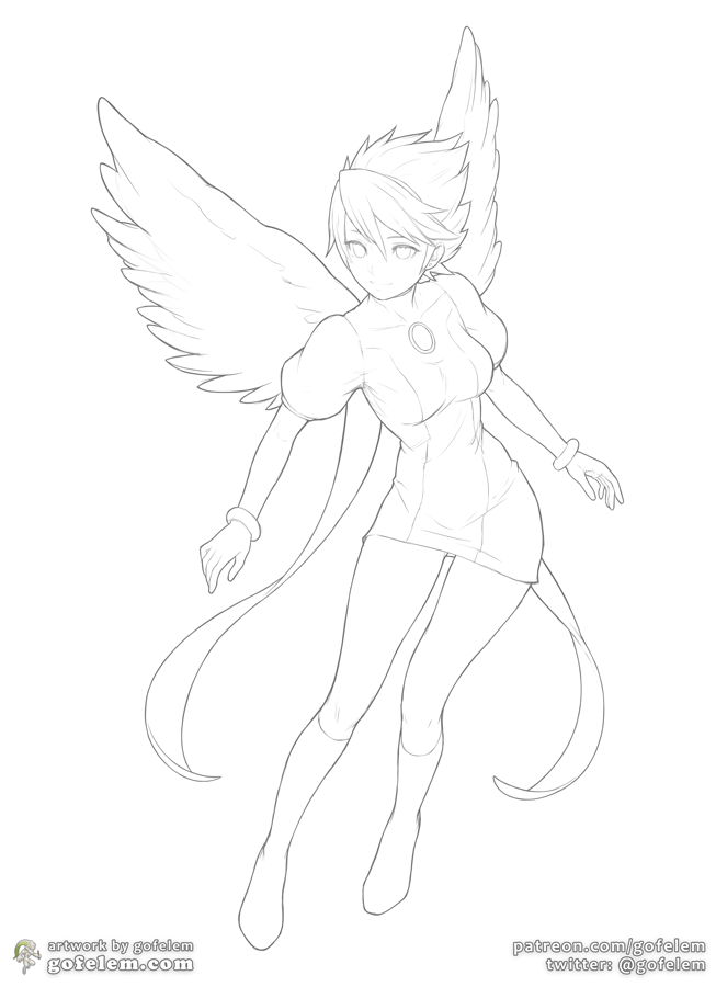 Work-in-progress fanart of Nina from Breath of fire 3. It's been a while since I've drawn a classic jrpg fanart 。^‿^。Makes me want to replay Breath of Fire III soon (≧▽≦)
#breathoffire #nina #jrpg #ブレスオブファイア #ニーナ #ブレスオブファイアIII #ninabof3 #BoF3