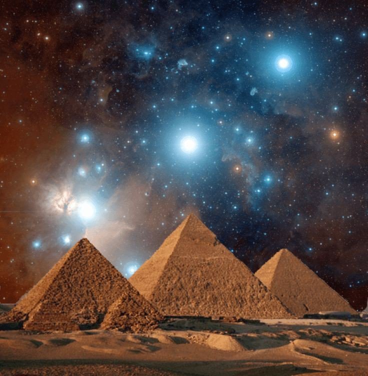 "Com uma magnífica exatidão astronômica, as pirâmides foram criadas para serem o caminho dos faraós para as estrelas."