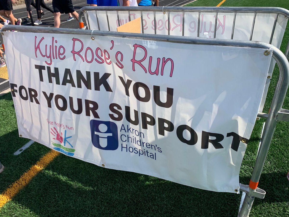 It was a gorgeous afternoon for the 5th Annual Kylie Rose’s Run with 800 participants raising funds to assist the patients receiving care in The Showers Family Center for Childhood Cancer and Blood Disorders.  Thank you Jacobs Family and friends! ⁦<a href="/KylieRosesRun/">Kylie Rose's Run</a>⁩