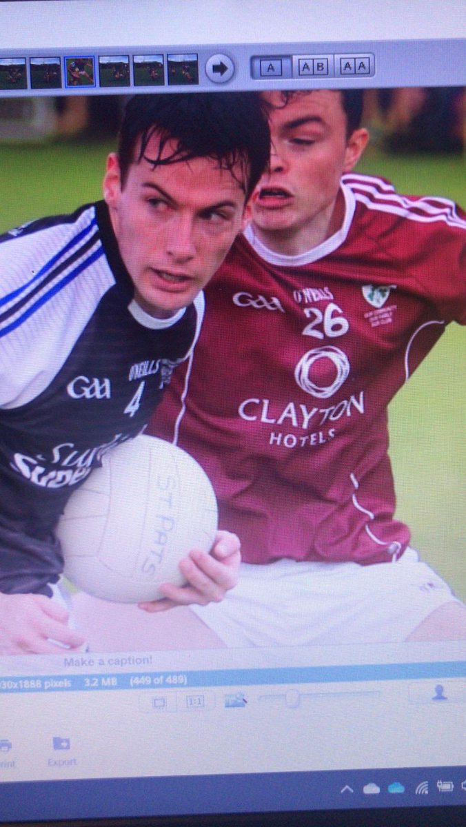 Interested to know how a <a href="/StPatricksSligo/">St Patrick's GAA</a>  Ball ended up at a <a href="/shamrockgaels/">shamrock gaels</a> and <a href="/Tubbercurry_GAA/">Tubbercurry GAA Club</a>  game tonight ? <a href="/sligogaa/">Sligo GAA</a> just drop it back lads 😉