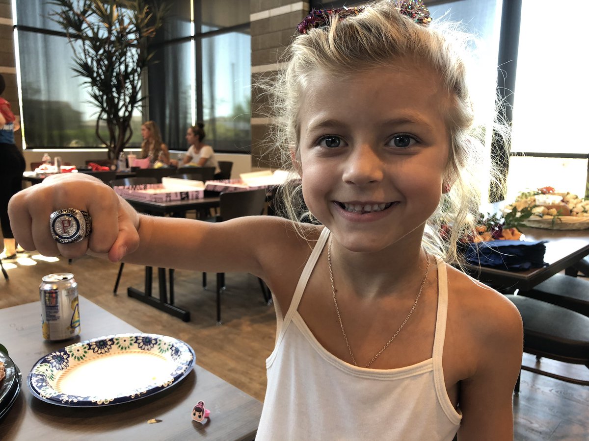 Celebrating the 2019 State Championship with <a href="/LisaOjea/">Lisa Staedt Ojea</a> and @pinnaclelax2019