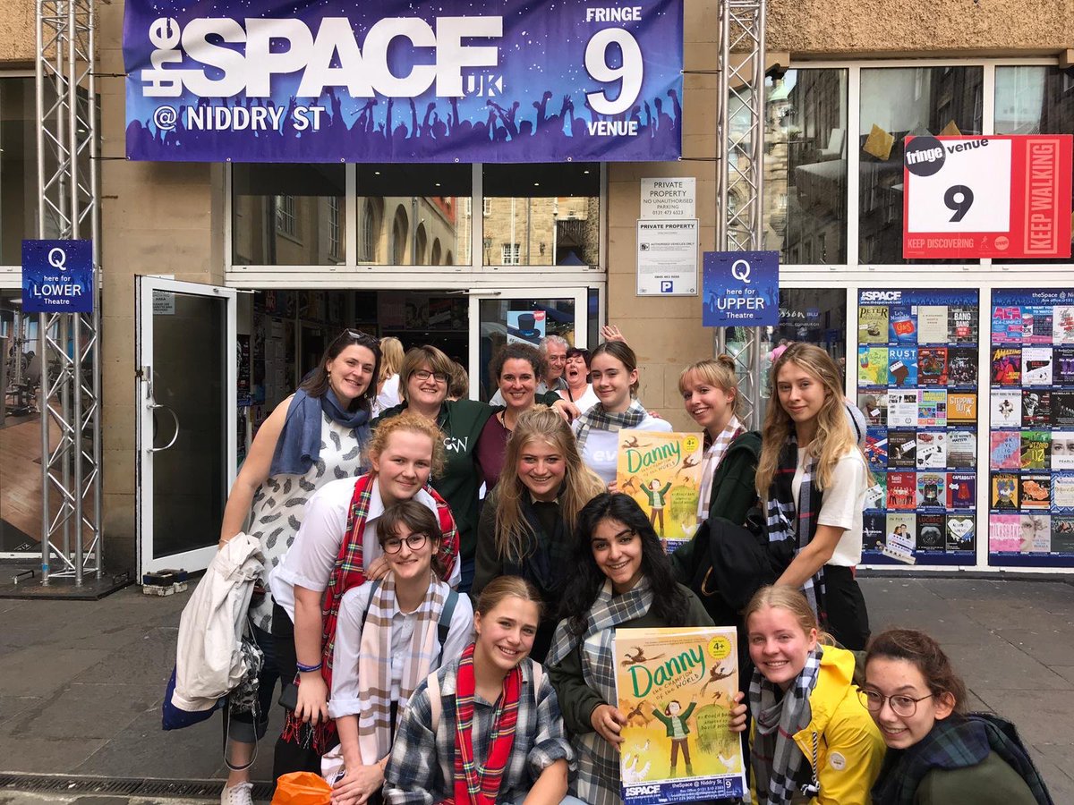 And that’s a wrap!! Thank you so much to everyone who came to support us in Edinburgh, we truly had the most fantastic time! Thank you to all the teachers, especially Fi Eastaugh - we really couldn’t have done it without you, or had the most incredible week! #edinburghfringe2019