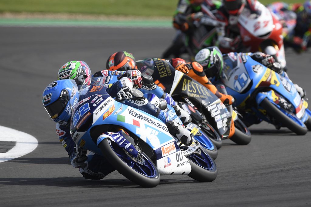 bgmotogp's tweet photo. #OnThisDay in 2019, Jeremy Alcoba on Gresini Racing Honda NSF250RW scored his first Championship points with a 14th place finish at Silverstone (substituting for Gabriel Rodrigo). #Moto3 #BritishGP https://t.co/uwNSbHpqv1
