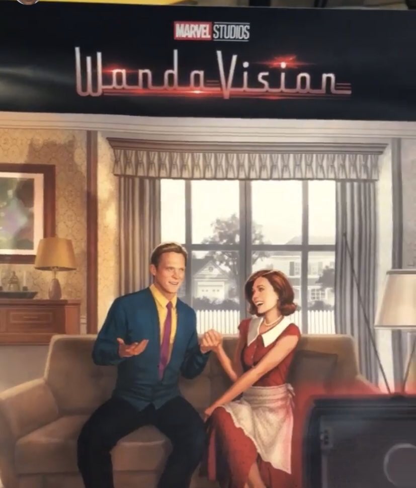 UniversMarvelFR's tweet photo. 🚩 La série WandaVision s’offre elle aussi une affiche très énigmatique 🤔 #WandaVision https://t.co/vZDDtfXkHw