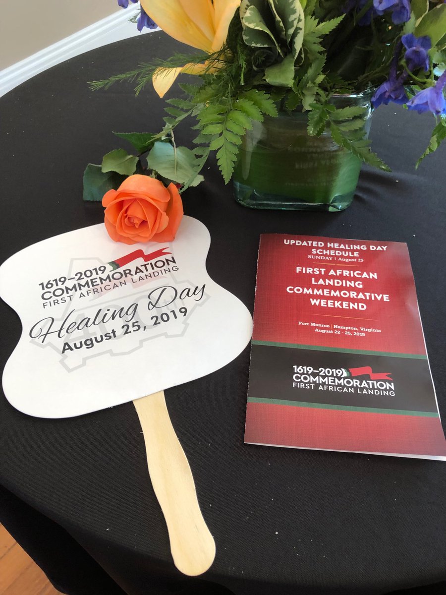 DVStrategies's tweet photo. Thank you Dr. @kayewhitehead for being a fabulous host for Healing Day for this weekend’s historic commemoration at @FortMonroeNPS #FirstAfricanLanding #APeoplesJourney https://t.co/eHpLHWqDuD