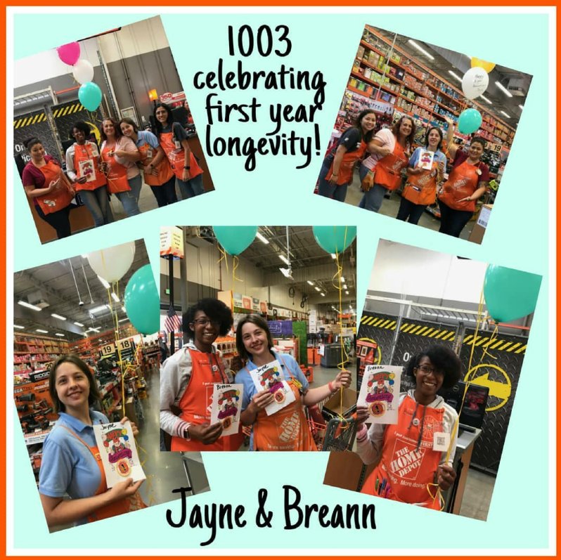 sharman_kim's tweet photo. Celebration Sunday at The View! From PT cashiers to FT D.25 and D.31 Jayne and Breann getting their first year longevity badges! #1003view #PacNorthProud #CrewFromtheView #WeAreD20 https://t.co/nZlbywkRVr