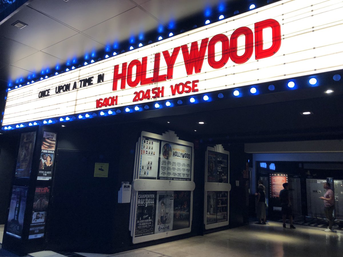 pastorams's tweet photo. Sólo diré una cosa: qué maravilla de homenaje al cine y a los que lo hacen posible #esefinal #Tarantinoforever #disfrutetotal https://t.co/o5lfJNNnf2