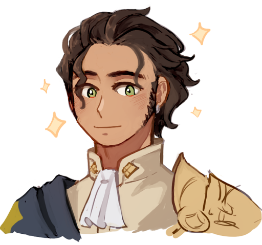 my friends have been indulging my claudeleth hcs on my priv and i've been weak for this man ever since i've finished his route ??