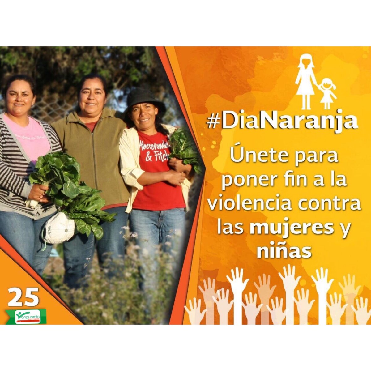 VanguardiaCEN's tweet photo. Los jóvenes demandamos un futuro en el que las mujeres y las niñas puedan vivir sin violencia. #DíaNaranja #SomosVanguardia. https://t.co/QRNRoElWwC