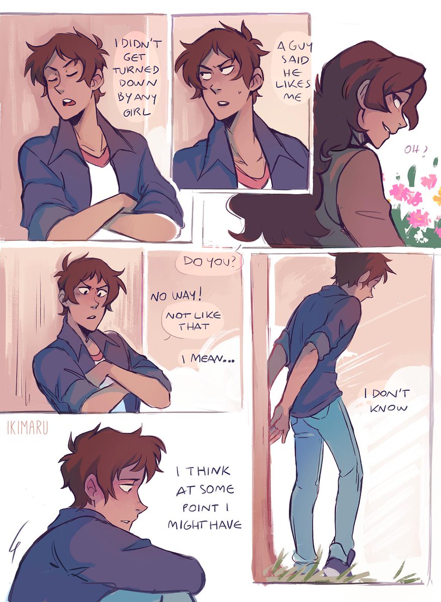 part 5! in which Lance is still thinking about it.. 
