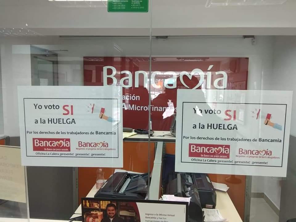 acebnacional's tweet photo. Nuestra fuerza esta en el #PODERdelaGENTE que toma las riendas de su dignidad,por ello, toda mi solidaridad está con l@s trabajador@s, @acebnacional, que irían a huelga contra @BancamiaOficial. @FranciscoporBta #MañanaSeVotaHuelgaEnBancamia https://t.co/4tFQsoR4z6