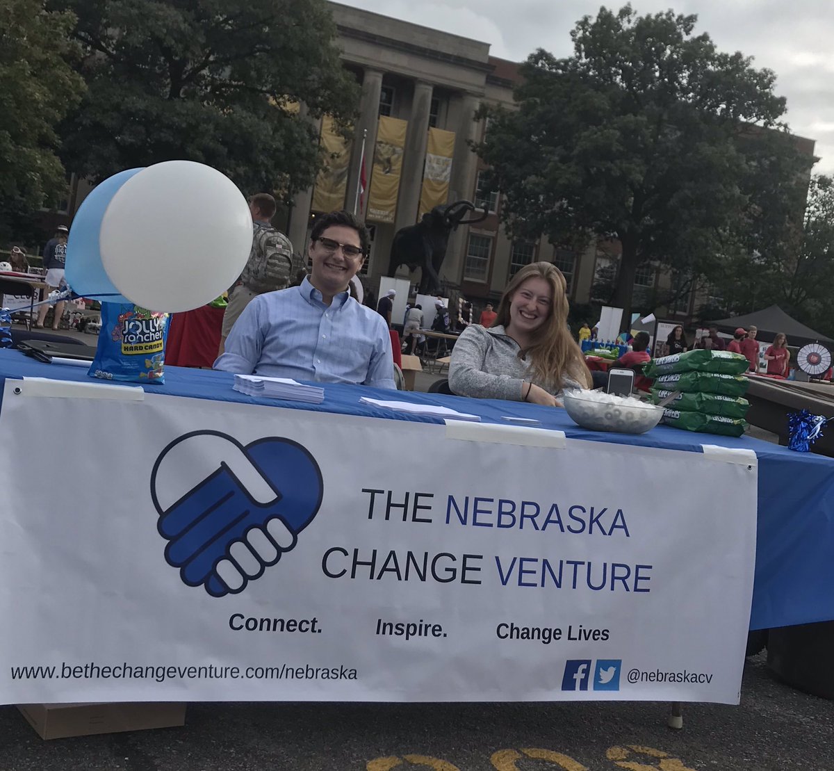 nebraskacv's tweet photo. We are super excited to expand our network this year! Come out and meet our team at the UNL Street Festival tonight! #BigRedWelcome @UNL_NSE https://t.co/KXviY2tiW9