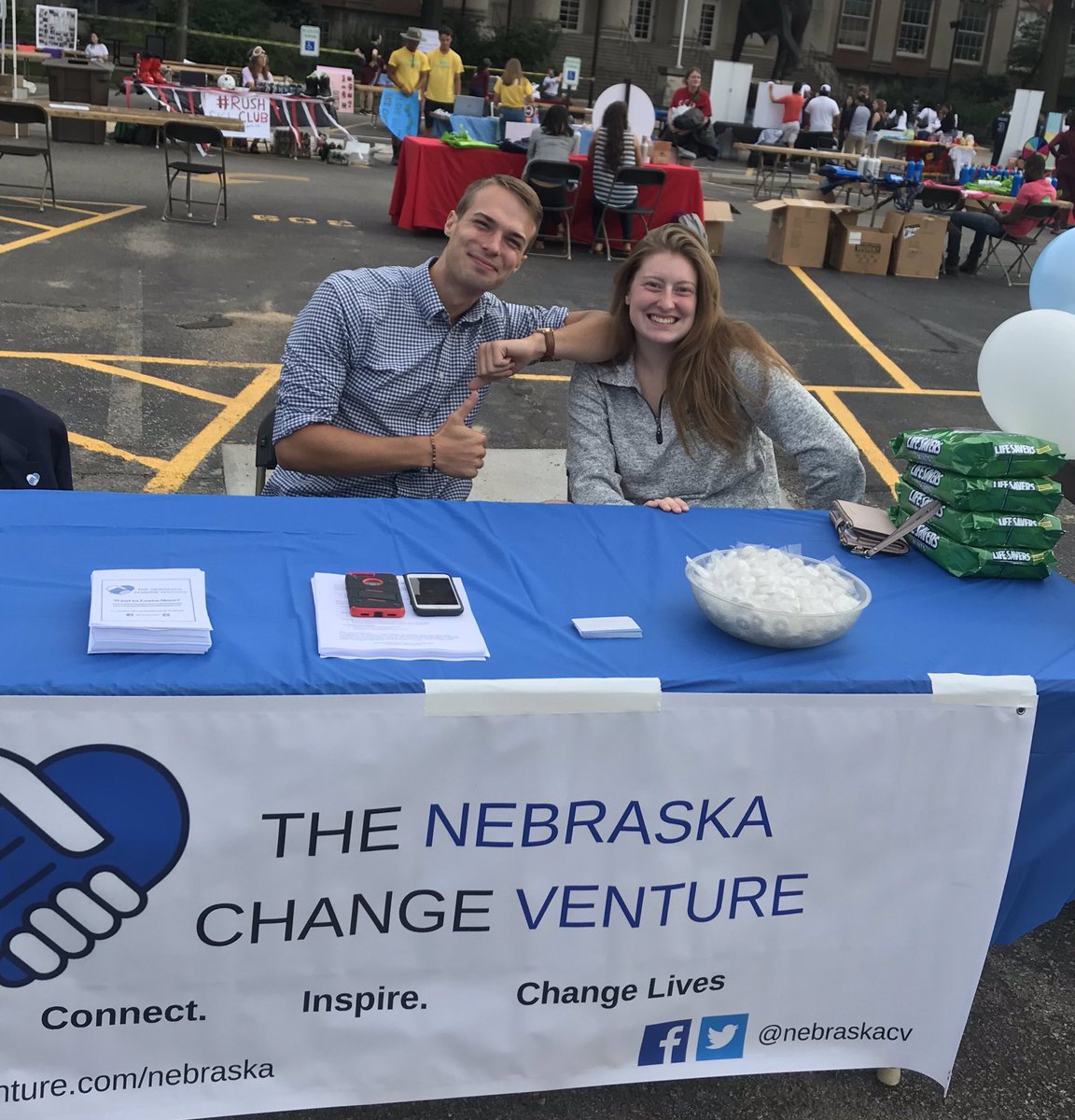 nebraskacv's tweet photo. We are super excited to expand our network this year! Come out and meet our team at the UNL Street Festival tonight! #BigRedWelcome @UNL_NSE https://t.co/KXviY2tiW9