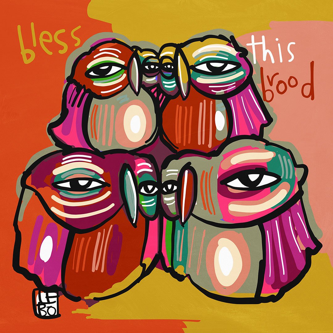 LeboArt's tweet image. Bless This Brood - Mineral Print &amp;amp; Treasure Box now available...  shop.leboart.com/collections/mi…  #leboart