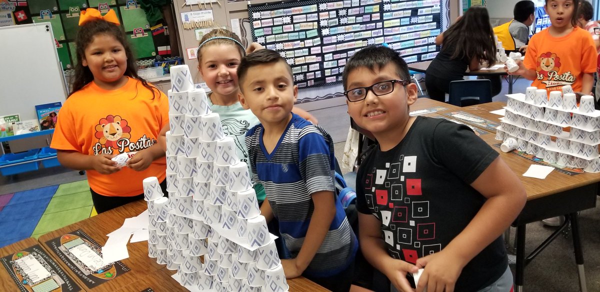 DColynyk's tweet photo. DColynyk@laspositaslions
Room 503 students enjoyed this team building activity! https://t.co/7TIQhLsNHk